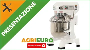 Impastatrice planetaria professionale FIMAR EASYLINE B20K - Vasca INOX da 20 litri: presentazione