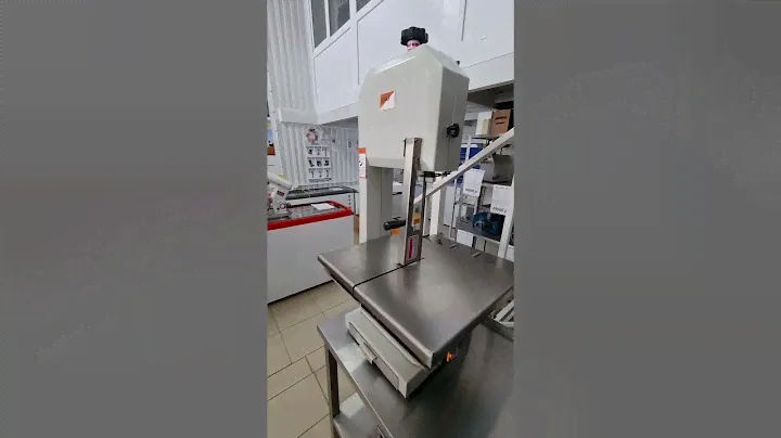 Пила для мяса с подвижным столом на 220B