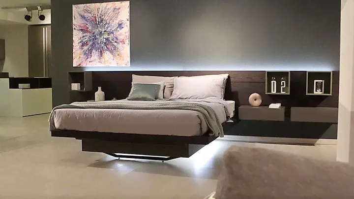 Letto con contenitore Sorvolo by FIMAR - Design Made in Italy