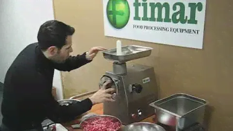 Мясорубка Fimar (Фимар) - демонстрация возможностей.