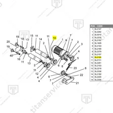 Суппорт для тестораскатки Fimar SI/320 SL2155