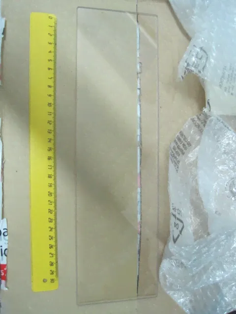 Стекло 350x100x4мм двери печи FIMAR