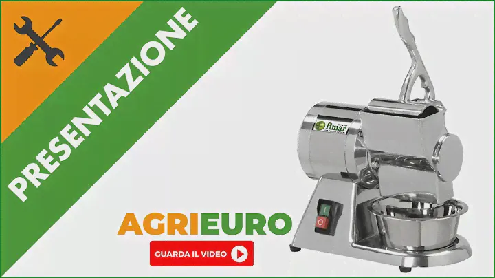 Grattugia elettrica Fimar GR8D: montaggio