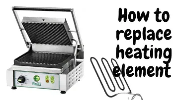 Replacement of fimar panini grill heating element
