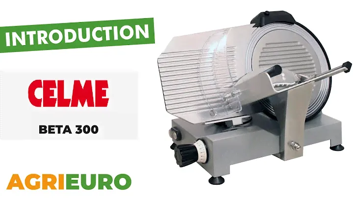 Celme PRO 300 - Professional slicer with 300 mm blade