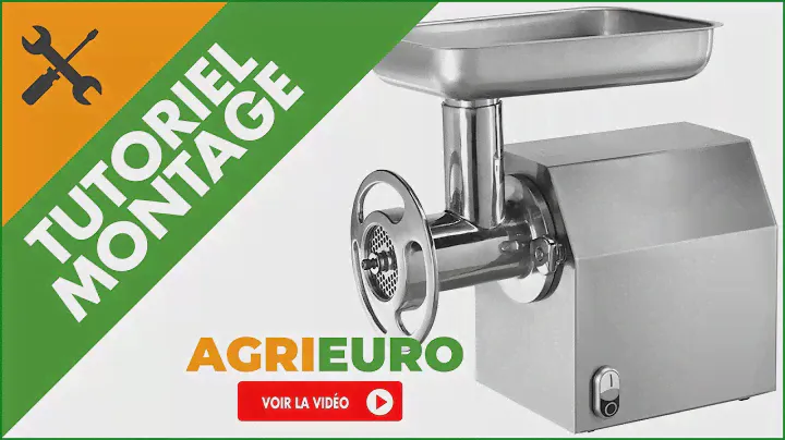 Hachoir électrique FIMAR TC22C : tutoriel d'assemblage complet