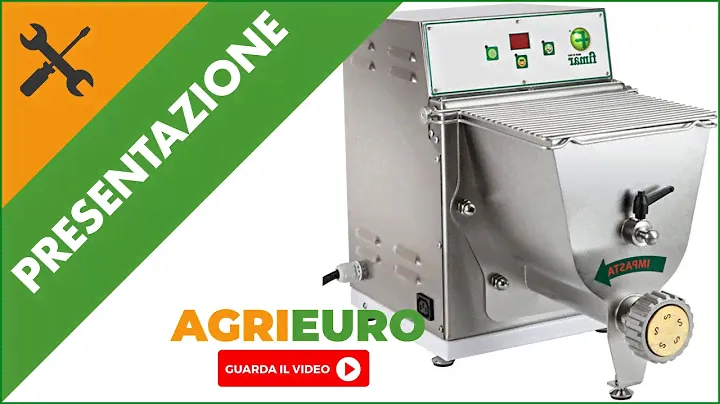 Macchina per la pasta trifase 2 in 1 FIMAR PF25E: montaggio
