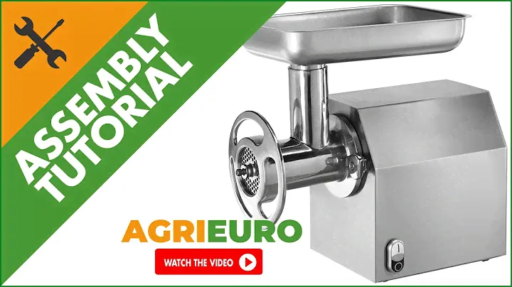 FIMAR TC22C Electric Meat Mincer - Assembly tutorial