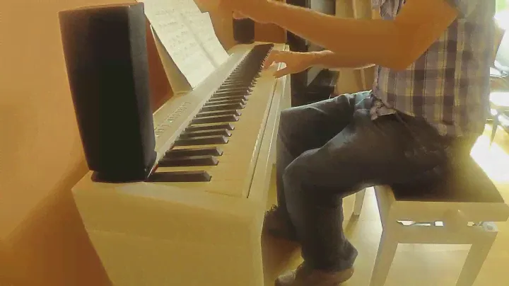 BAROQUE Piano Medley Handel Roland FP30 Digital Piano Practice My Hand Coordination.