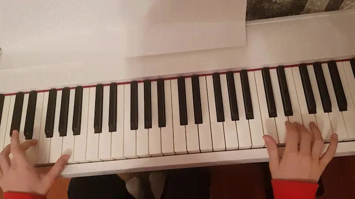 Этюд Черни номер 17 часть 1 на электронном пианино Roland FP 30
