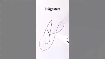 R Signature ideas || HN Creations || #viral #hncreation #art #draw #signature